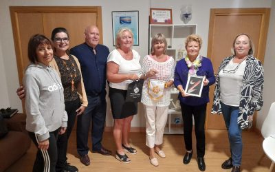 El Rotary Club Internacional de Torrevieja visita ASIMEPP