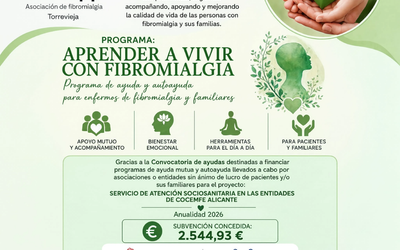 🌿 “Aprender a Vivir con Fibromialgia”: Un programa para acompañar, comprender y fortalecer a las familias